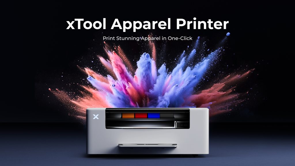 xTool Apparel Printer publicity photo