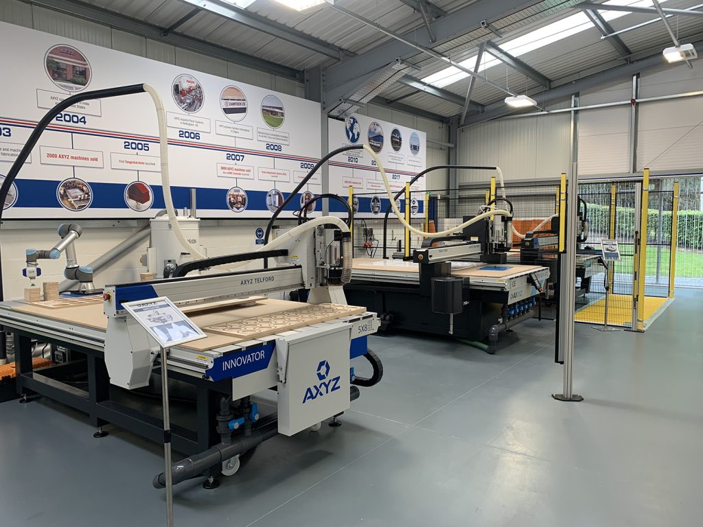 AXYZ WARDJet CNC machines, which can be seen at their Open Days