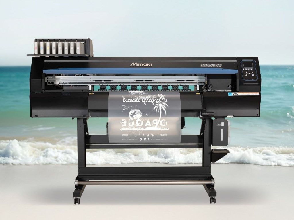 Picture shows Mimaki's TxF Series DTF printers, now benefitting from promotional trade-in offer