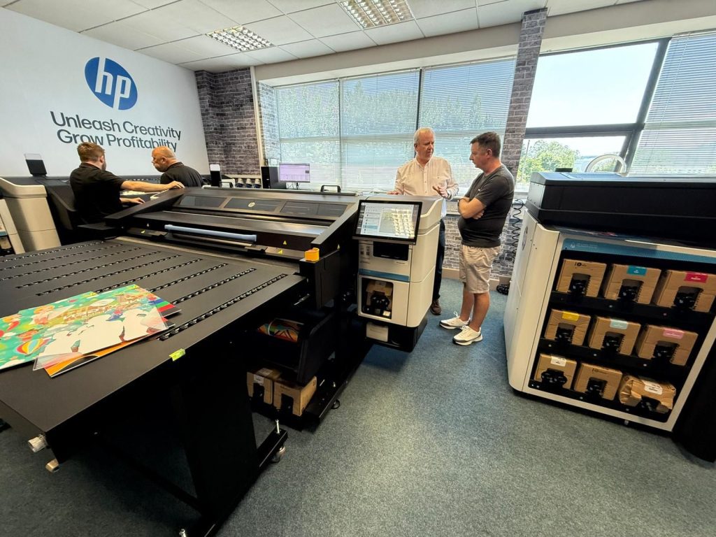 HP Latex 830W at the NTI Diatec premises in Dublin