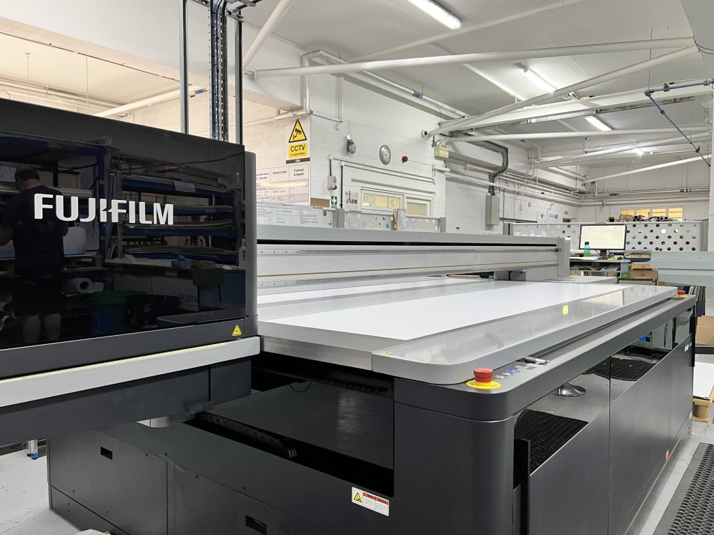The Fujifilm Acuity Prime installed at QPS Print