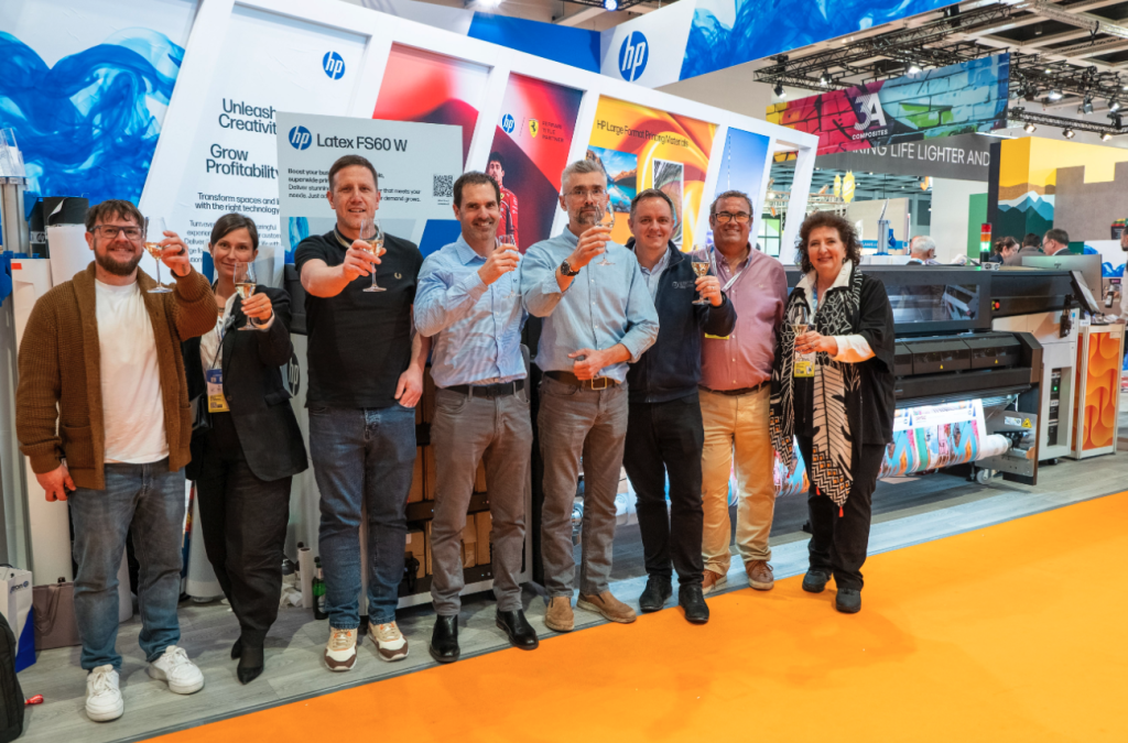 HP and Ultima teams at FESPA