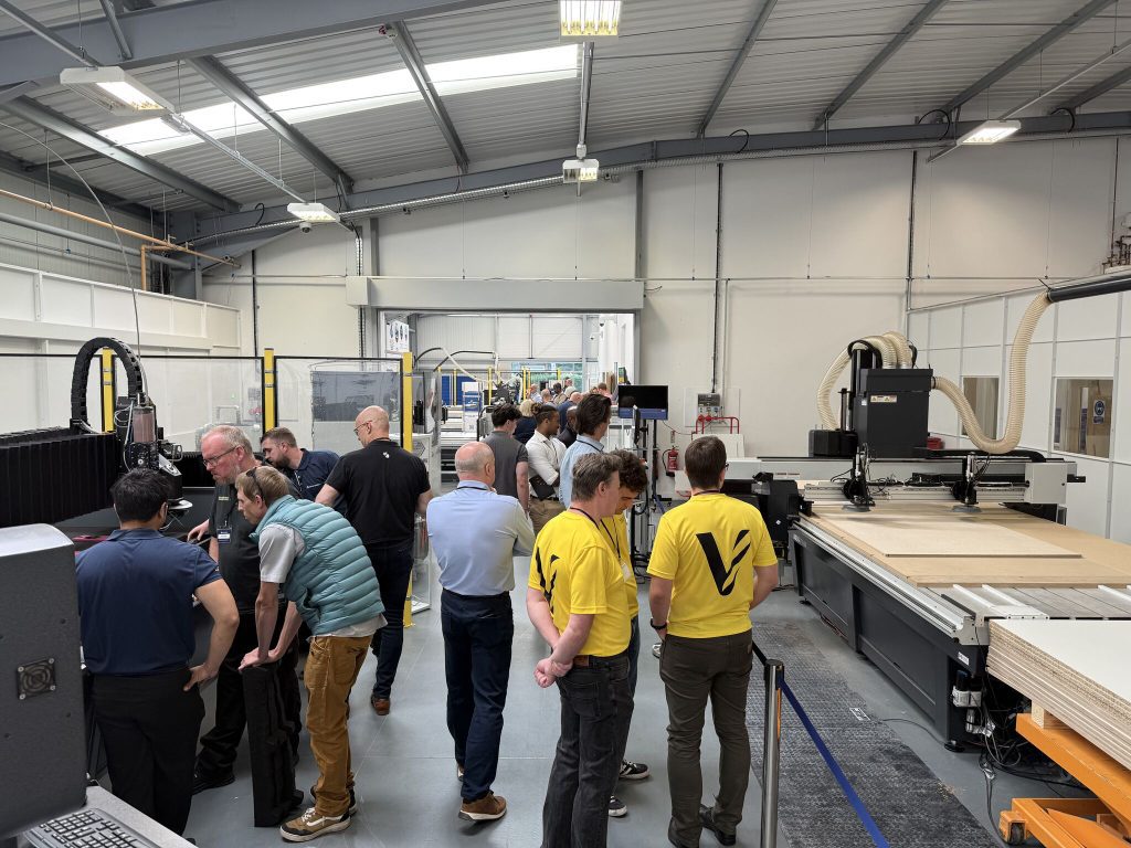 AXYZ Wardjet CNC expo demonstrated automation in cutting and routing technologies