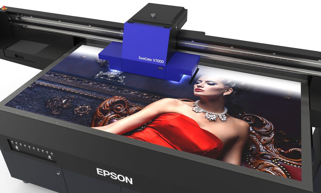 Epson V7000 flatbed printer