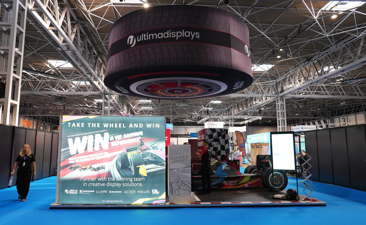 The Ultima Displays stand at The Print Show