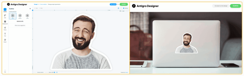 Antigro Designer Print Personalisation Software