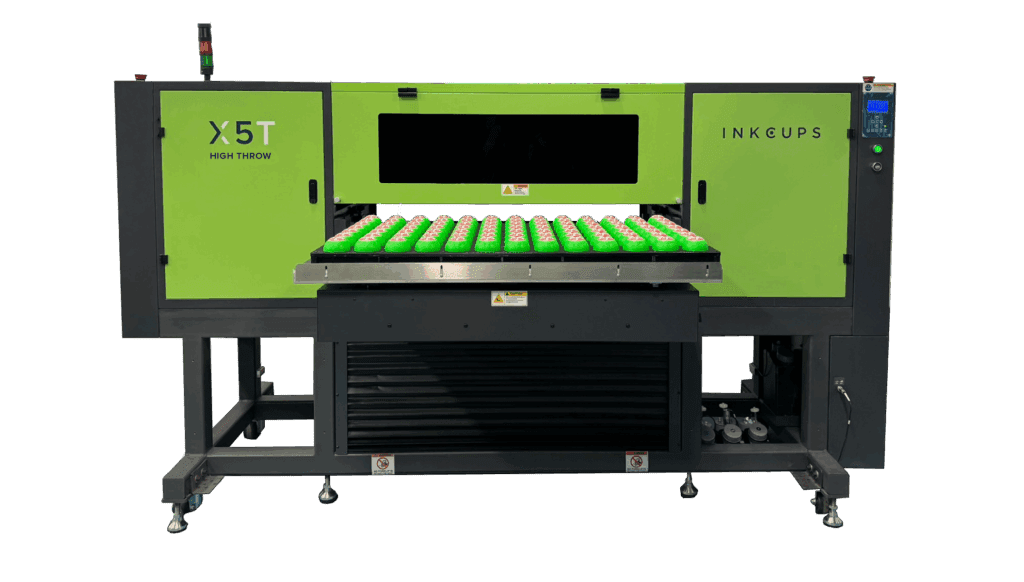 Inkcups at PRINTING United Expo: X5 High Throw Technology