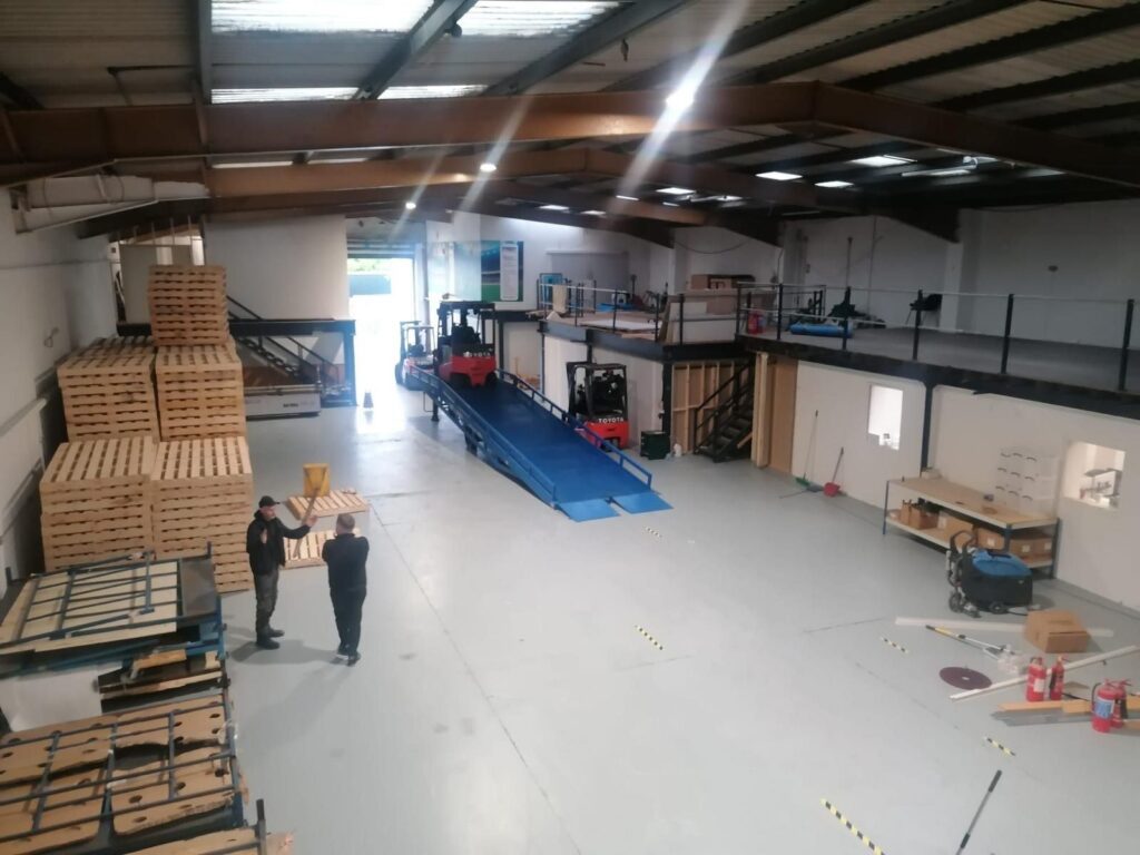 Image shows Soyang Dublin warehouse with expanded capacity