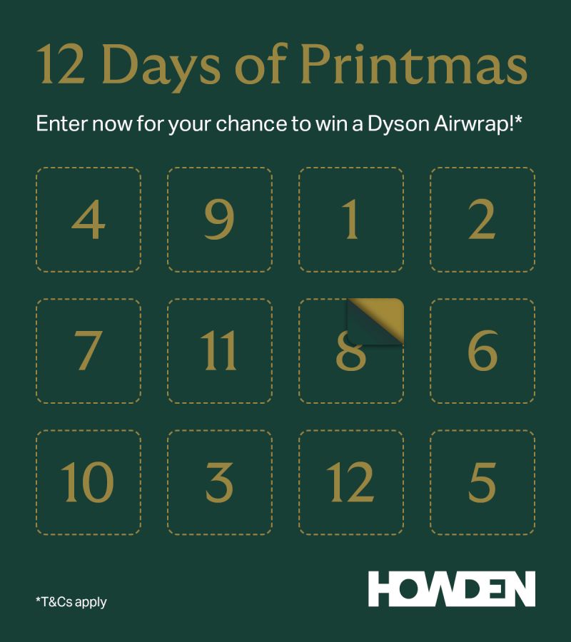 Insurance specialists Howden launch the 12 Days of Printmas competition