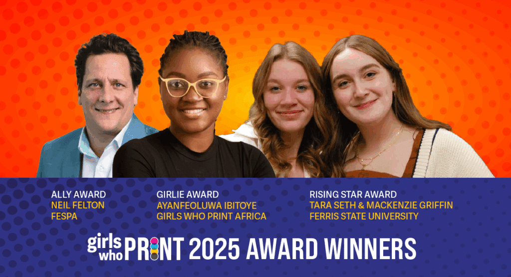 The Girls Who Print Award winners 20205