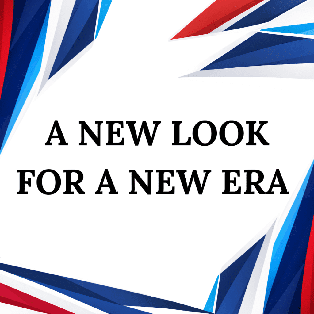 FESPA UK new branding featuring geometric shards