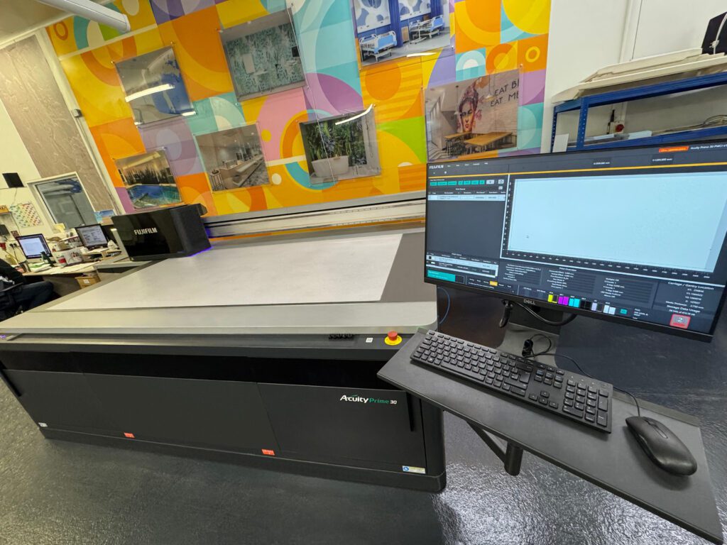 Fujifilm Acuity Prime 30 printer supplied Soyang at Peerless Plastics