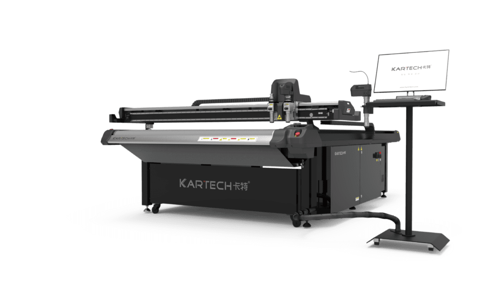 The Kartech KT1625 is one of an extensive range of digital flatbed cutters now available in the UK from China Print Supplies