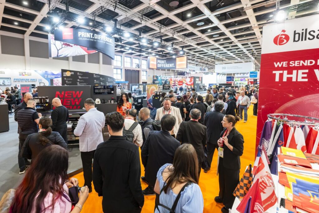 FESPA launches Corrugated event - image shows trade show hall