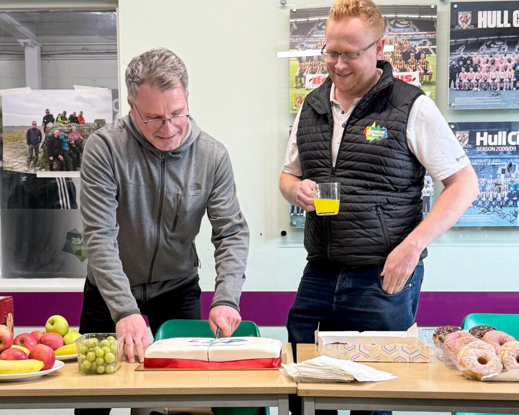 Celebrating 40 years: Simon Ward and Lawrence Green