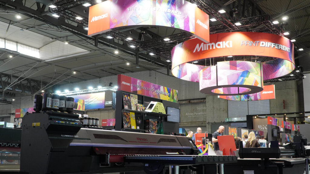 Mimaki Europe brings its “Print Different – Powering Possibilities” theme to life at FESPA 2026 