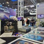 The Konica Minolta stand at The Print Show