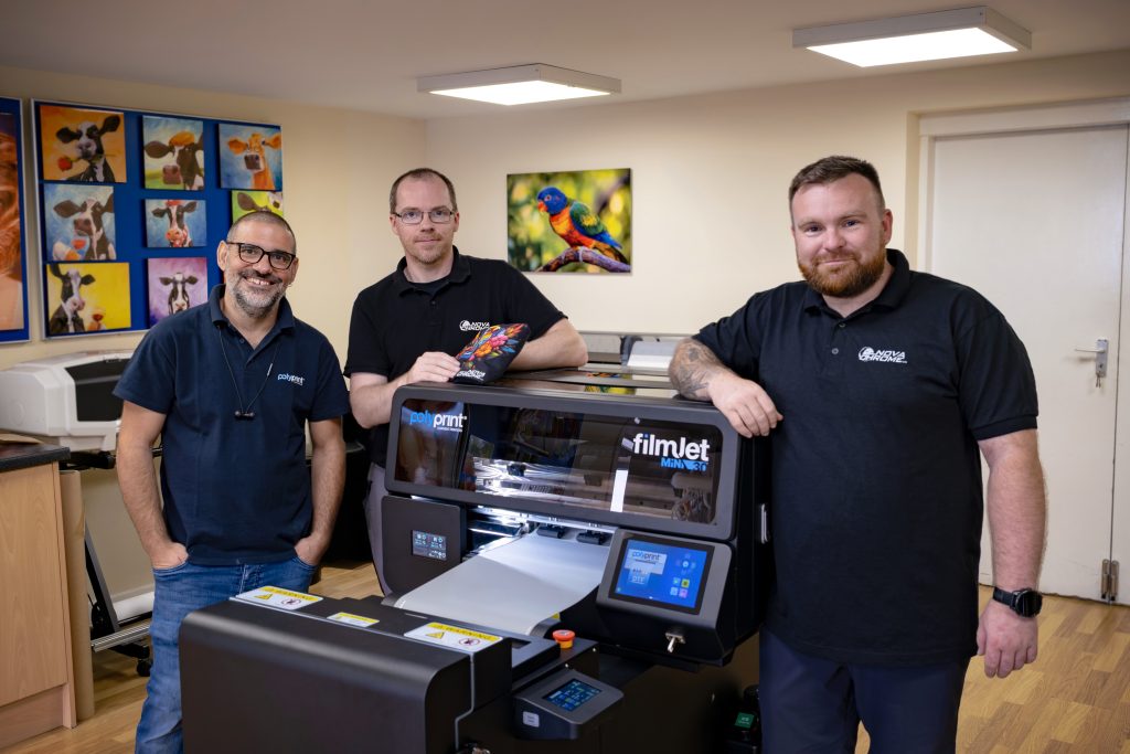 Polyprint and Nova Chrome with the Polyprint Filmjet mini 30