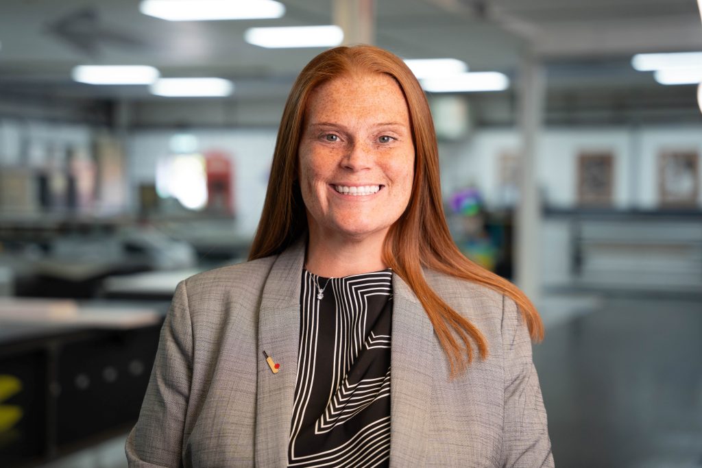 Samantha Overton, Managing Director of Zebra Print Group