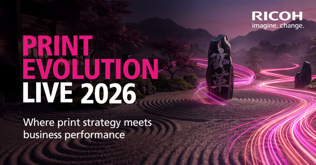 Ricoh has announced the return of Print Evolution Live for its fourth consecutive year.