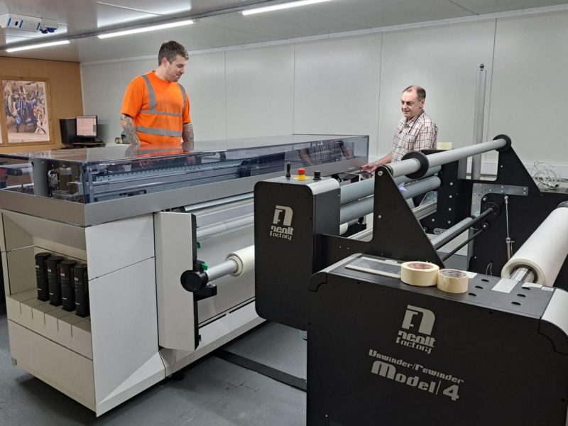 Newmor install Canon Colorado M5W