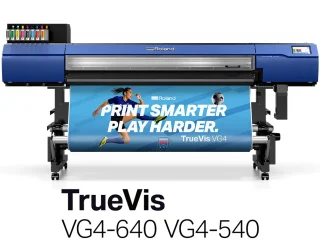 Roland DG’s new TrueVis VG4 Series is the first hardware launched under the "Make Your Mark" global branding