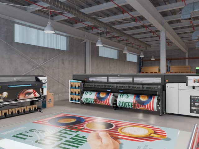 The new HP Latex FS70 W printer