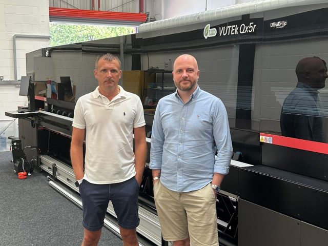 (L) Andrew Thomas, Production Director with Craig Boxley, Commercial Director, Ottimo Digital