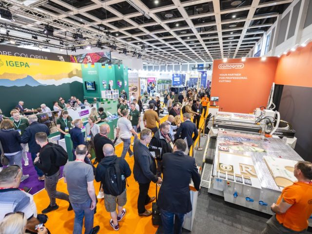 visitors at the FESPA exhibition in Berlin