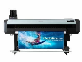 The MUTOH HydrAton 1642 wide-format printer