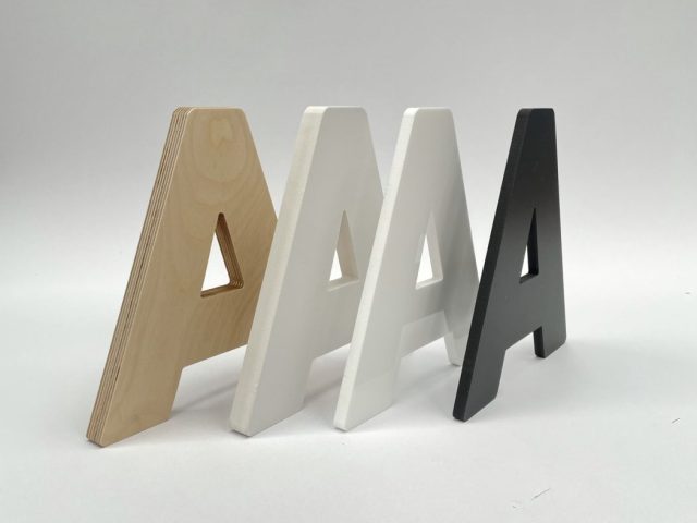 STS cut sign letter range