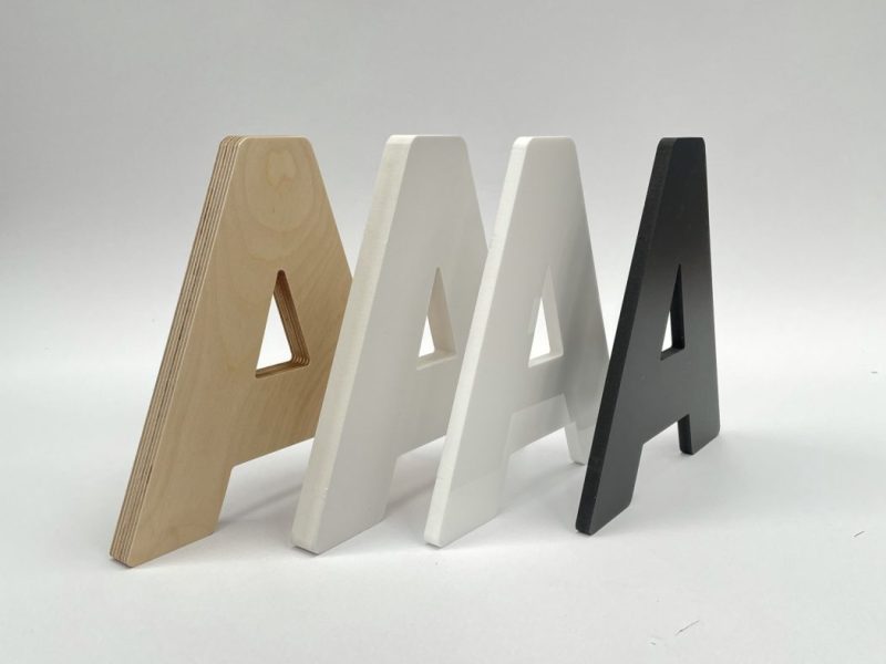 STS cut sign letter range
