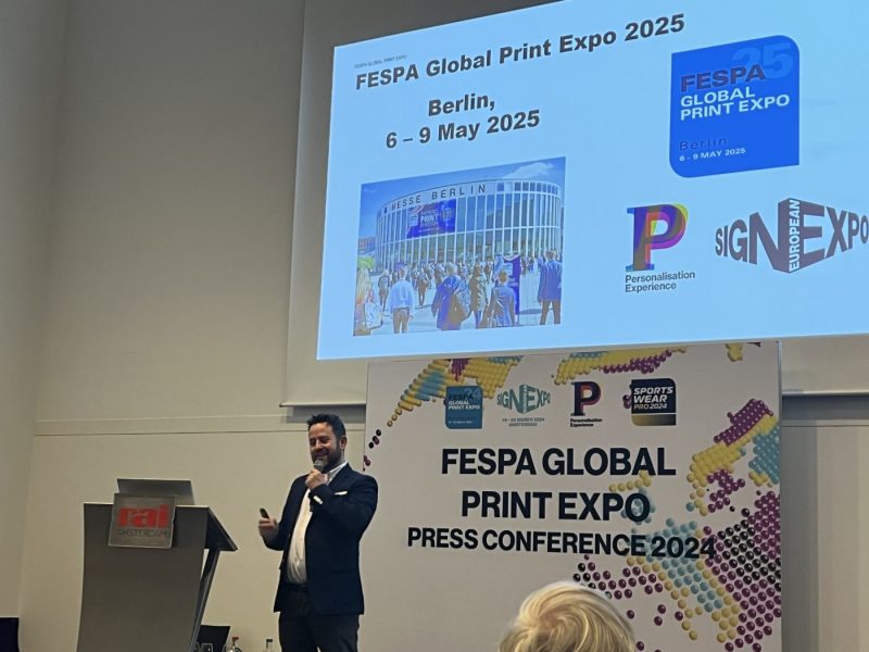 Mike Ryan reveals location and dates of FESPA 25