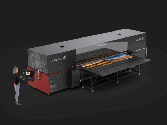 Agfa at PRINTING United Expo JETI Bronco