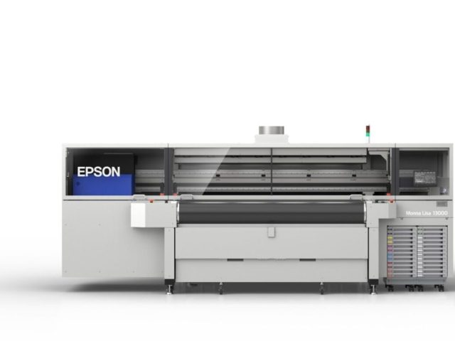 Epson's Monna Lisa 13000 on display at Drupa
