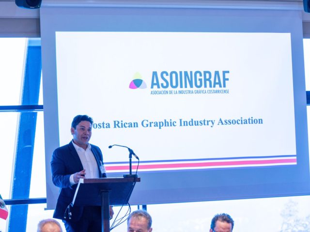 Marco Vargas of ASOINGRAF, which has become a FESPA member