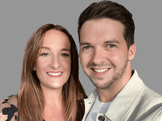 Matt and Lyndsey Hanley, owners of M-TWO