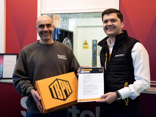 Neil Higgs, Director at Swytch and Kieran Dallow, Head of Marketing at Innotech