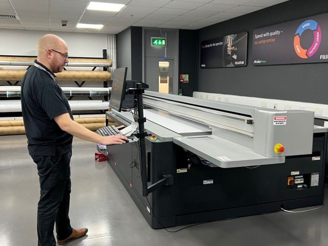 Fujifilm's Oliver Mills with an Acuity Prime