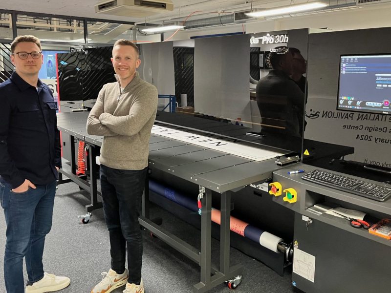 Luke Roberts (Left), and Michael Brighty, directors at Onward Display