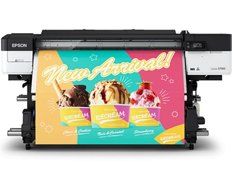Epson’s next-generation SureColor S7160 eco solvent printer