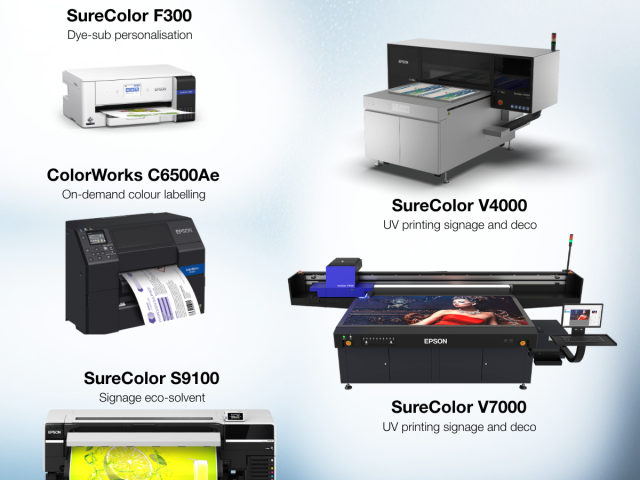 Epson will demonstrate a diverse range of products at The Print Show