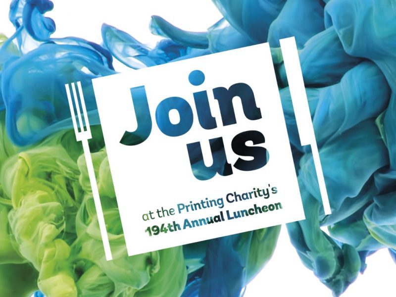 Tickets are now available for the Printing Charity’s Annual Luncheon, a staple event in the print industry’s annual calendar