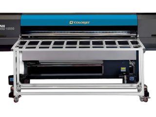 QPS has announced the availability of the ColorJet Vulcan Hybrid 1800, a new-generation UV hybrid printer