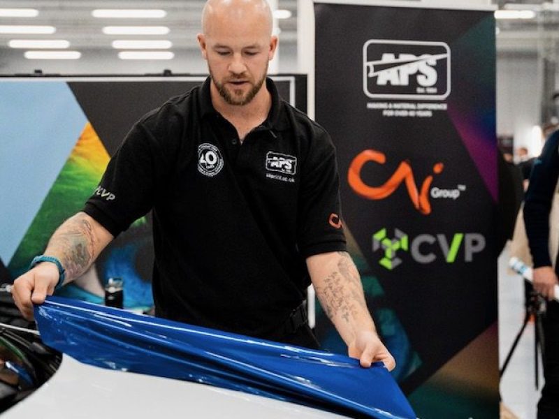 Chris Edwards of CVI Group will demonstrate wrapping at The Sign Show