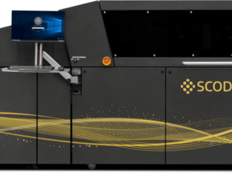 The new Scodix Ultra 7000 SHD embellishment press