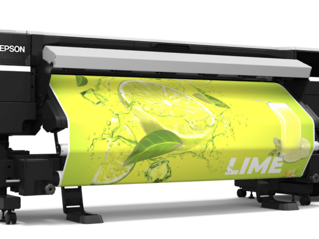 See the Epson S9100 printer on stand P320 at The Print Show.