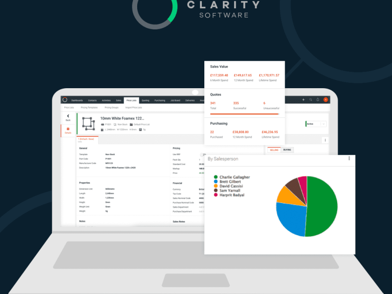 Clarity Software ad campaign for sign & digital uk