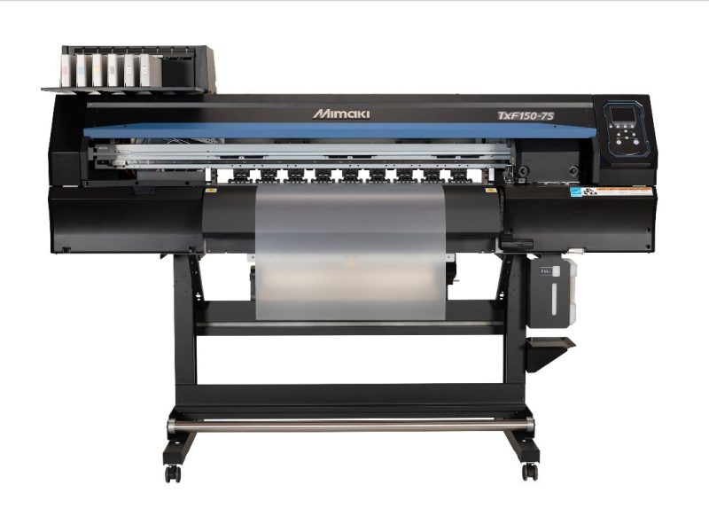 Mimaki’s first DTF printer, the TxF150-75