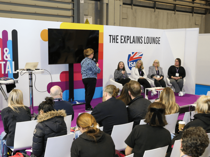 power of personalisation: picture of the explainers lounge at SDUK